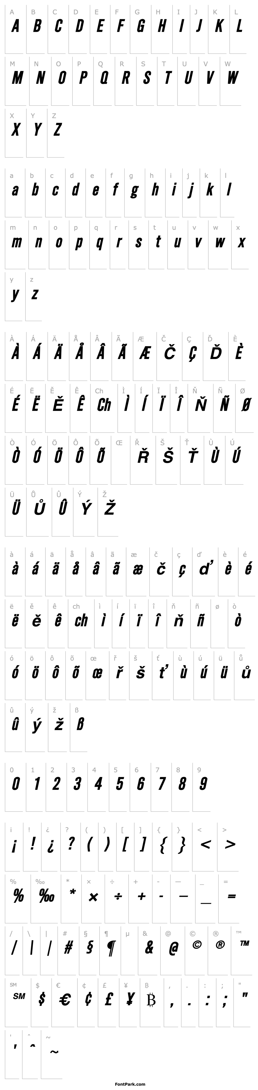 Overview SimpleType BoldItalic