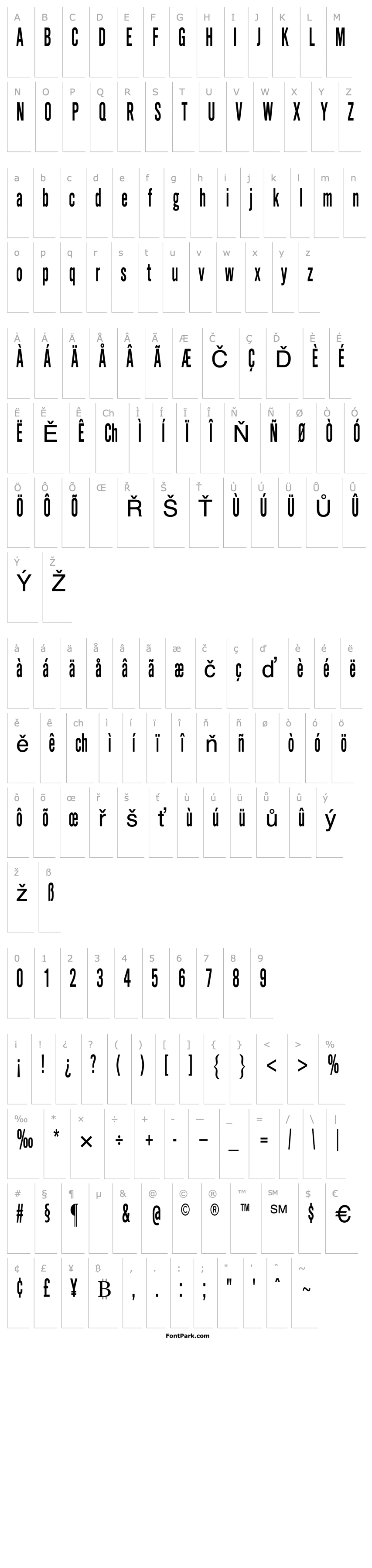 Přehled SimpleTypeCondensed