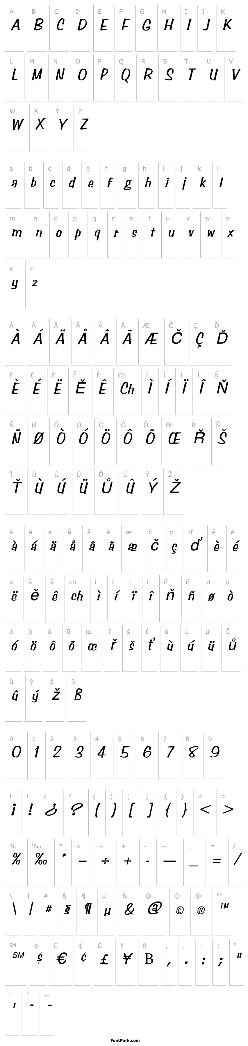 Overview Simpson Italic