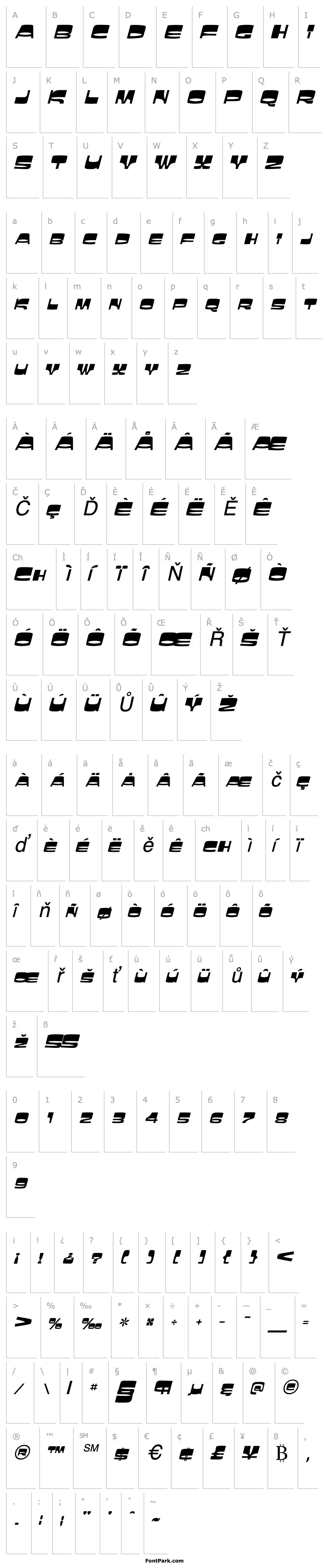 Overview SimpsonSCapsSSK Italic