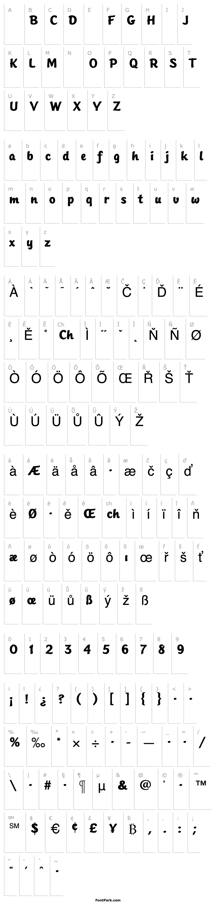 Overview SinclairBoldScript