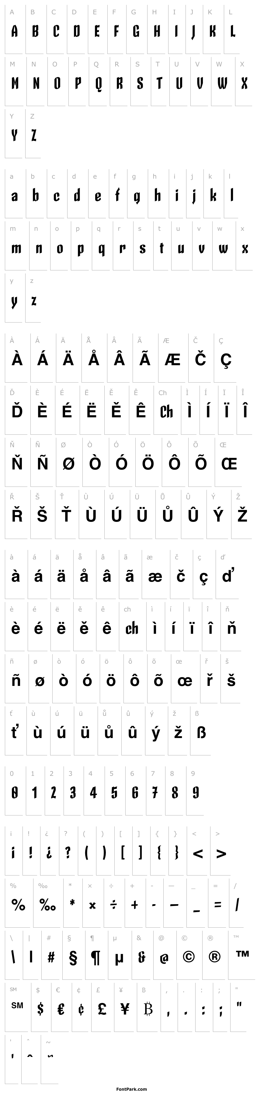 Overview Skeleton Type One Poster Black
