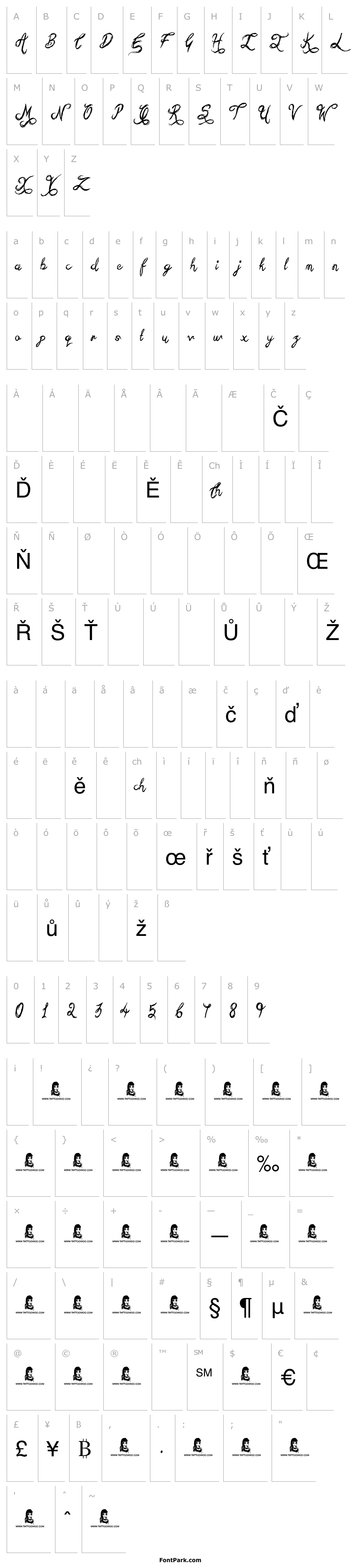 Přehled Sketchy Script