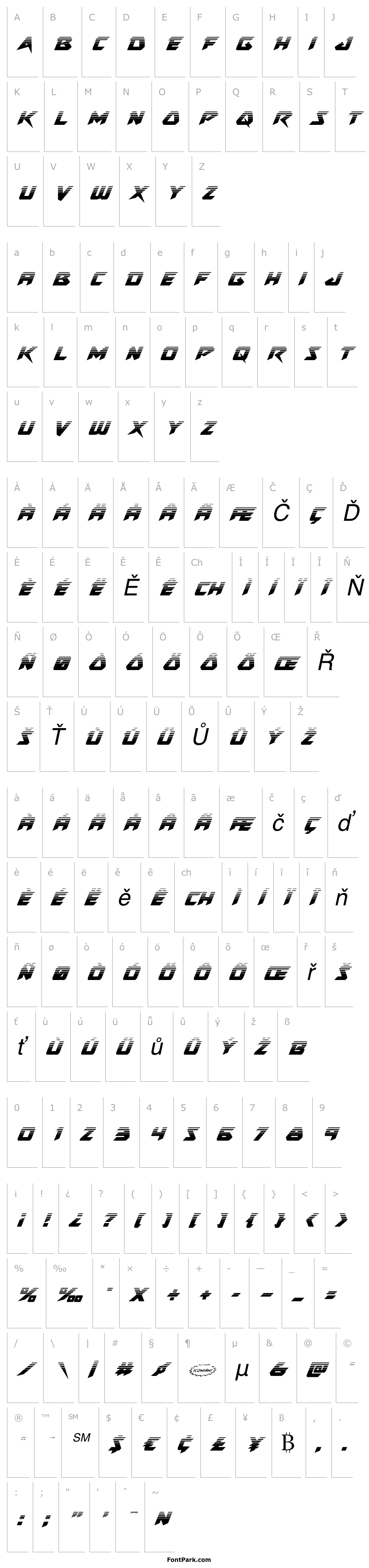 Overview Skirmisher Halftone Italic