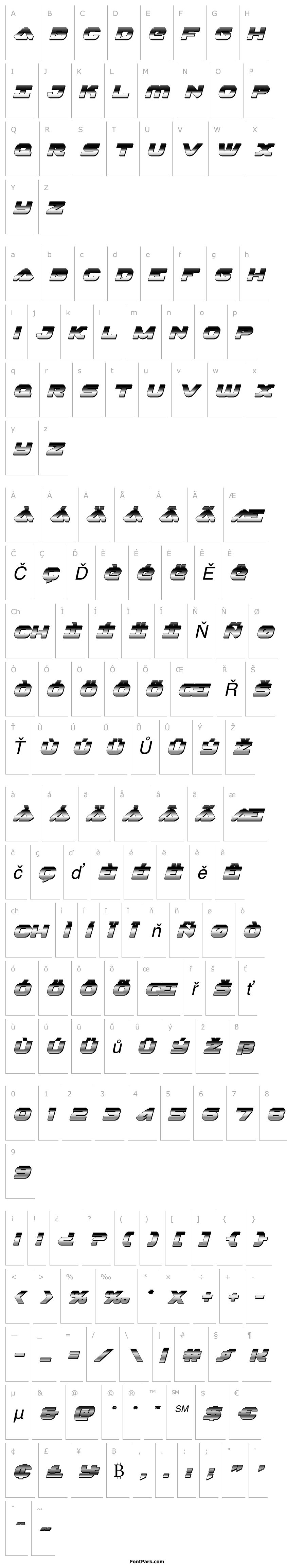 Overview Skyhawk Chrome Italic