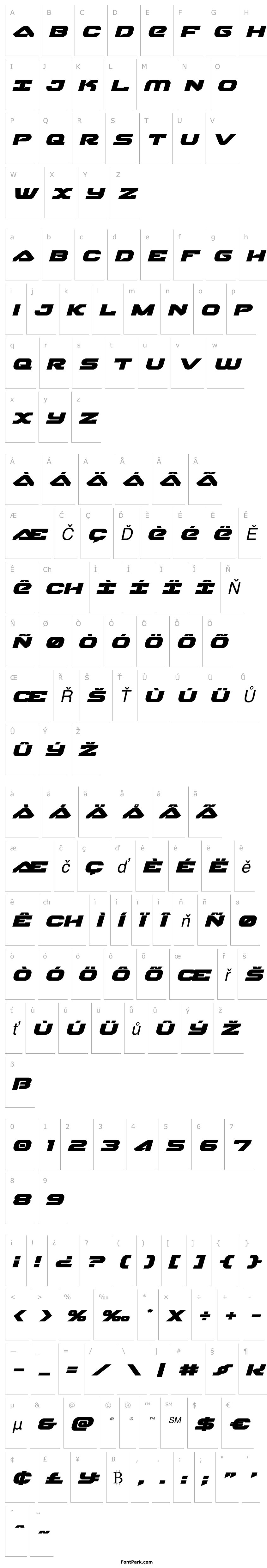 Přehled Skyhawk Expanded Italic