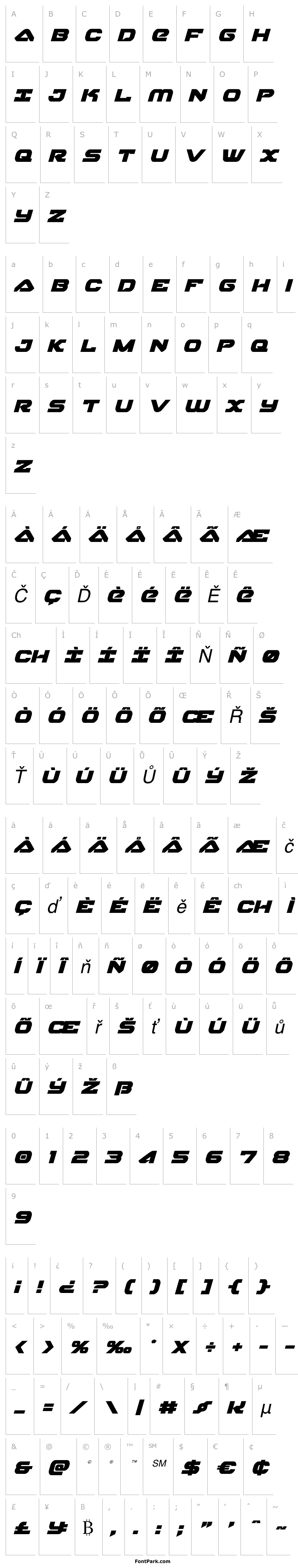 Přehled Skyhawk Italic