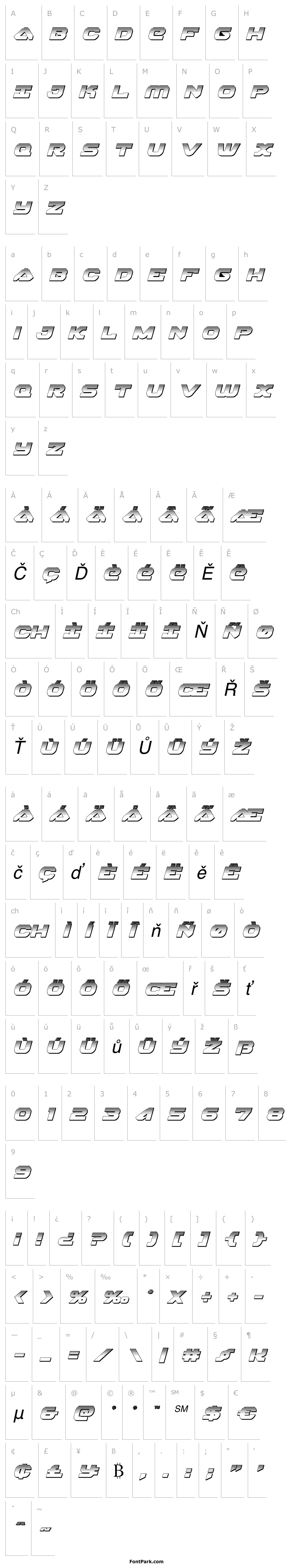 Overview Skyhawk Platinum Italic