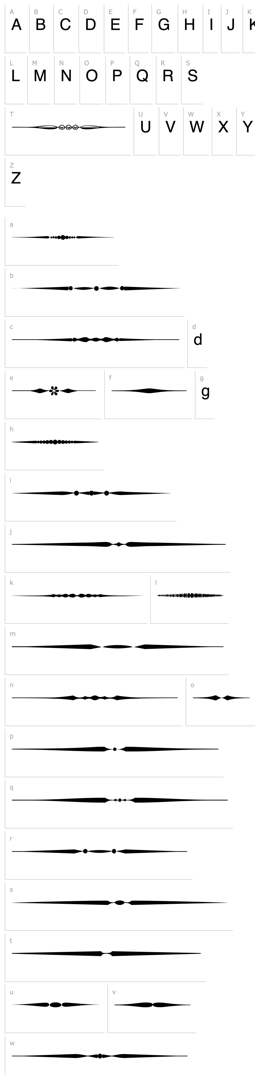 Overview SLDividersRegular