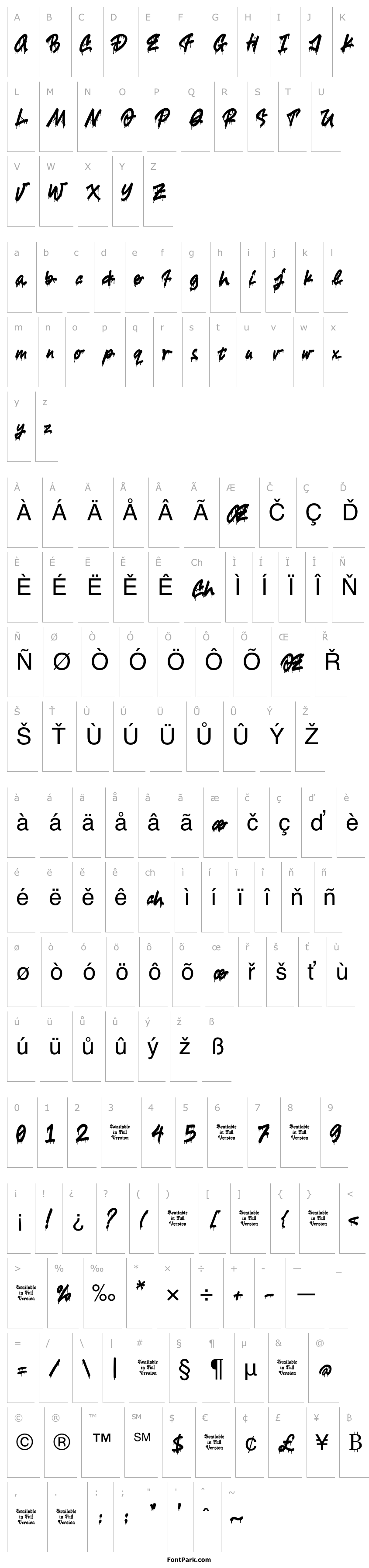 Overview Slimy Drool