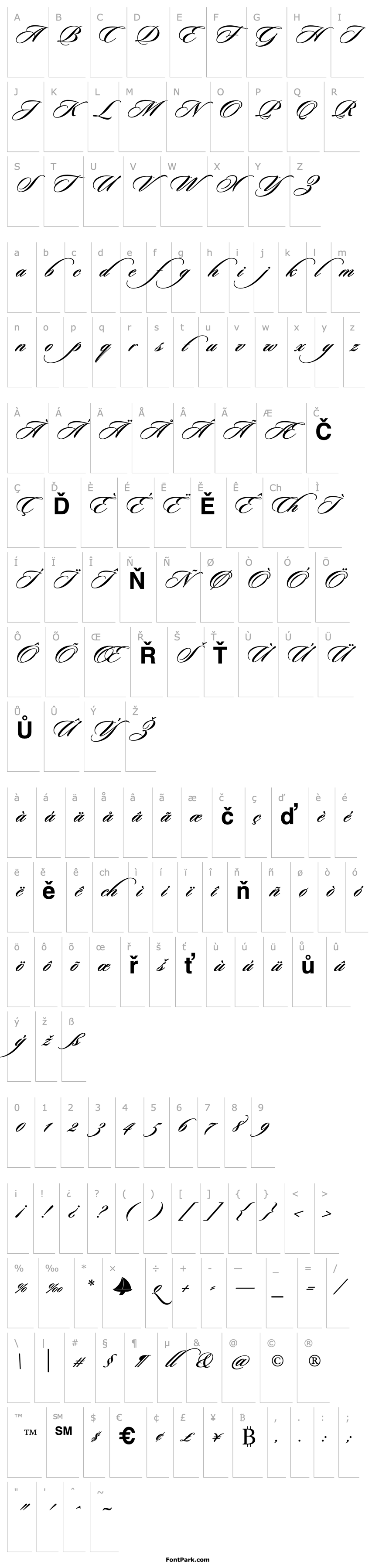 Přehled Sloop Script Three BETA Bold