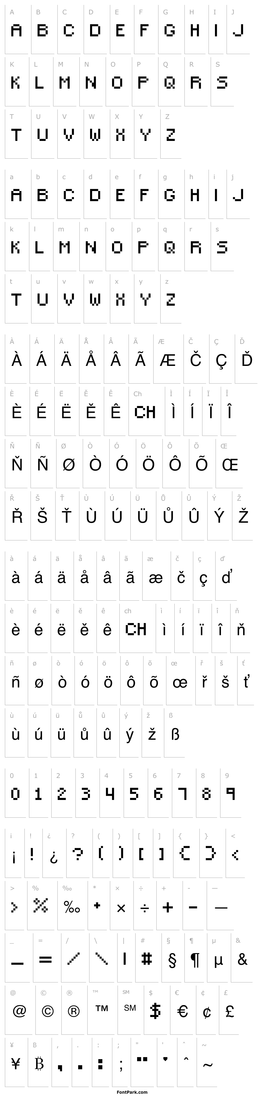 Přehled Small Pixel Regular