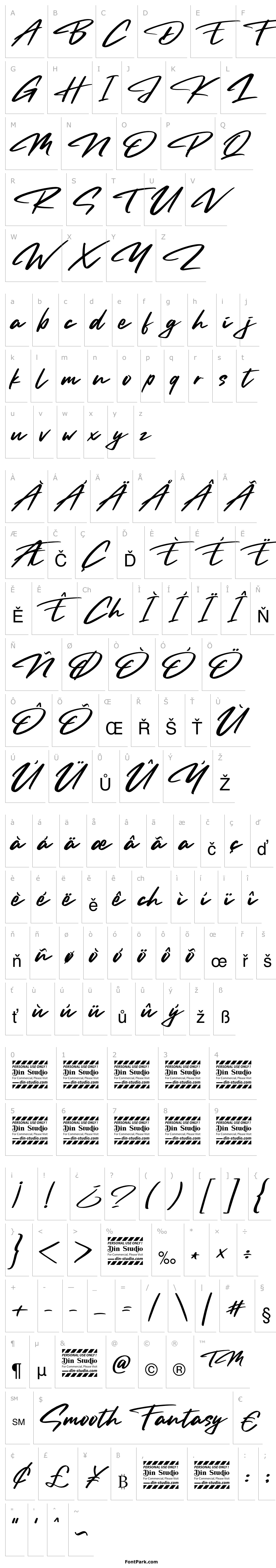 Overview Smooth Fantasy Personal Use