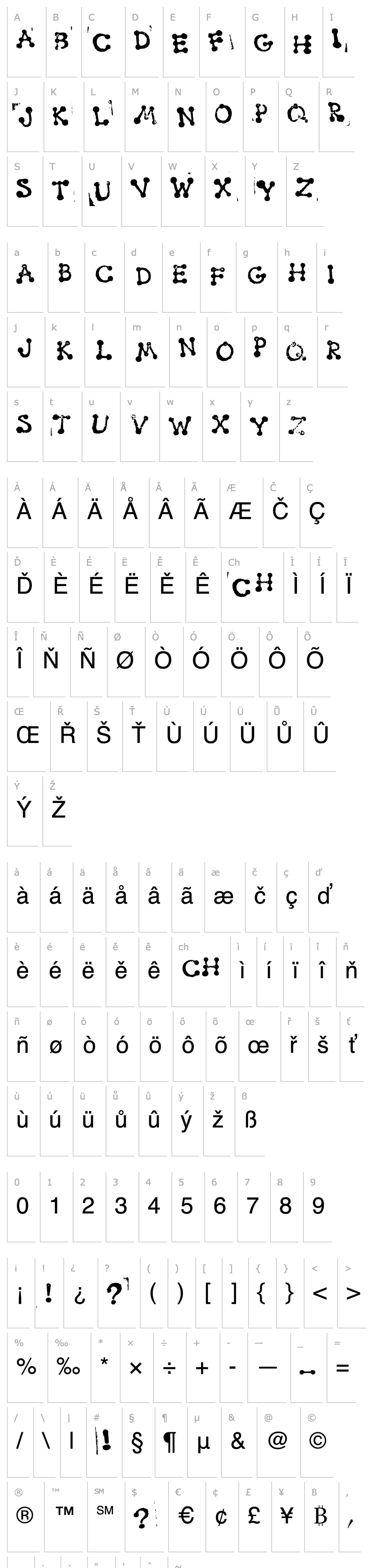 Přehled Smudgy Dot Stamps