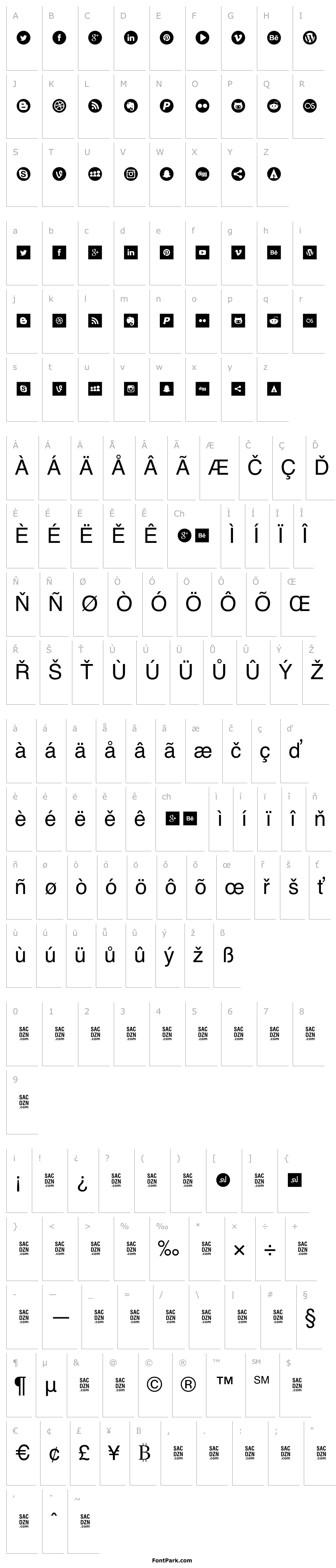 Overview socialtype Regular