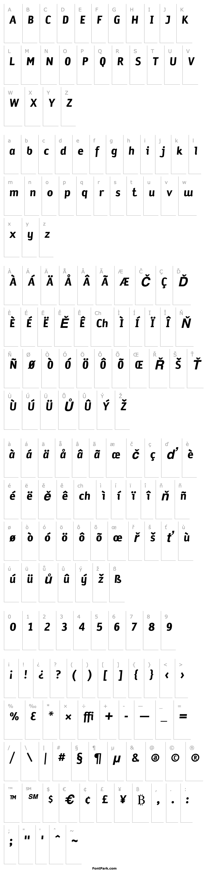 Overview Sodium-BoldItalic