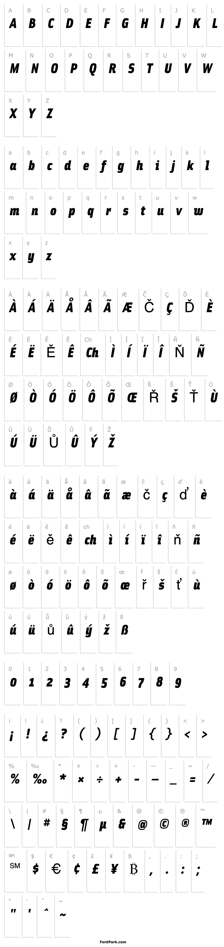 Přehled SolexBlackItalic