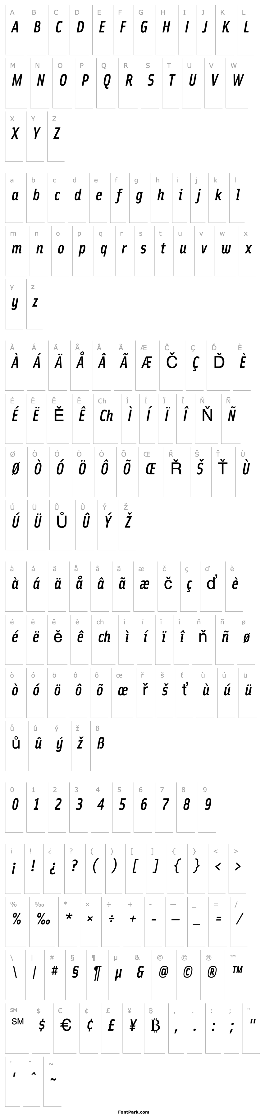 Přehled SolexMediumLiningItalic