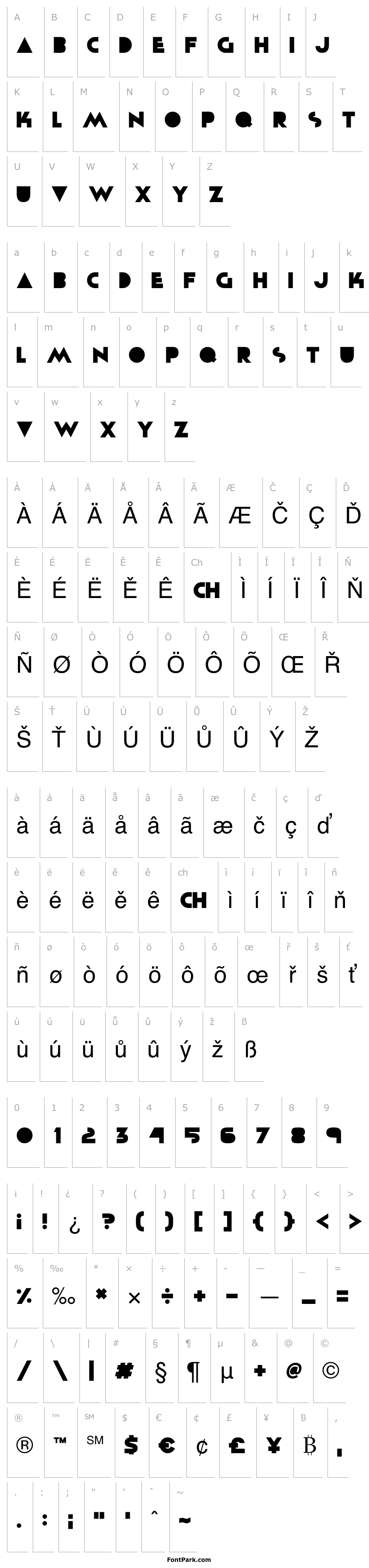 Overview Solid Grooves