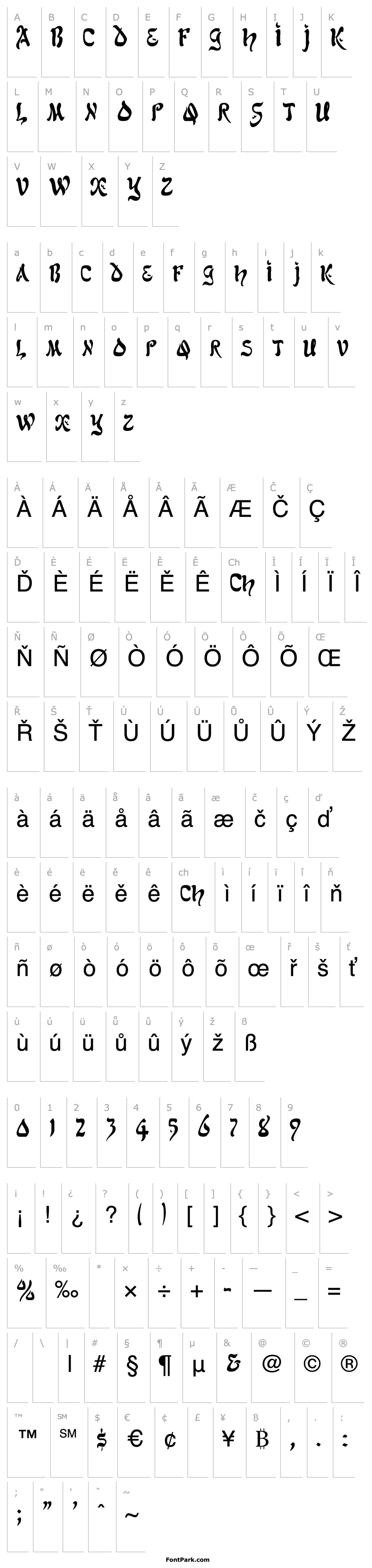 Přehled SolomonCondensed