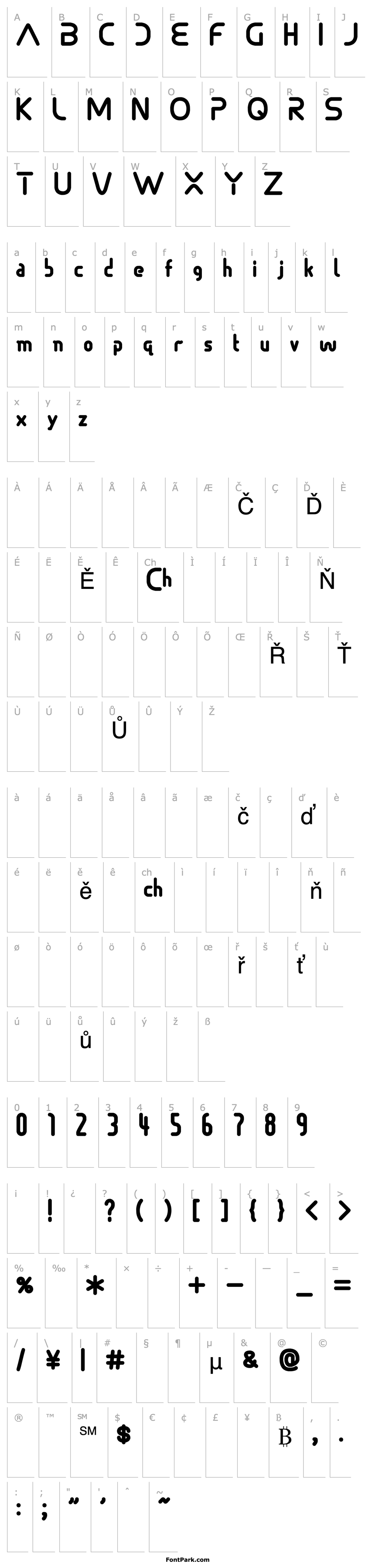 Overview SonicDemonFont