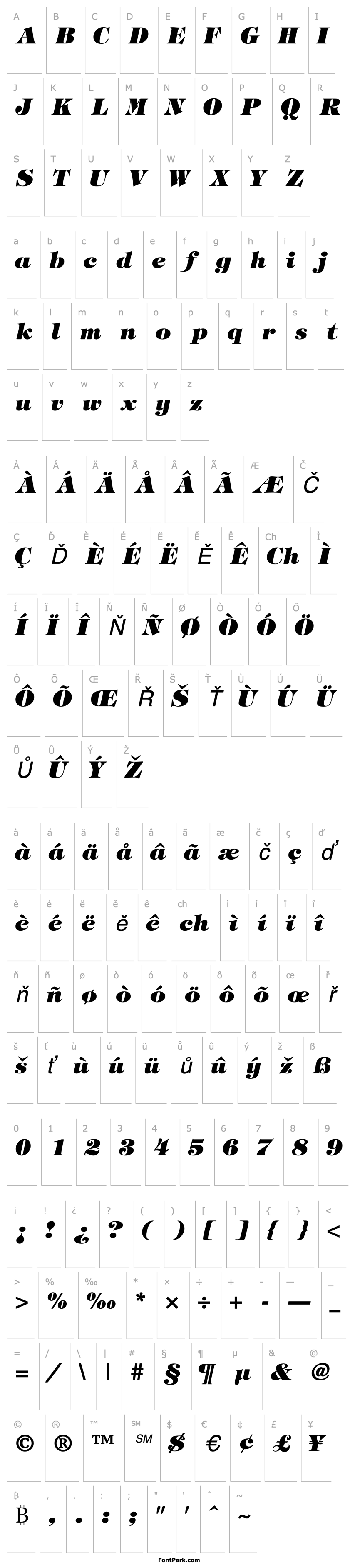 Přehled SophisticateUltraSSK Italic