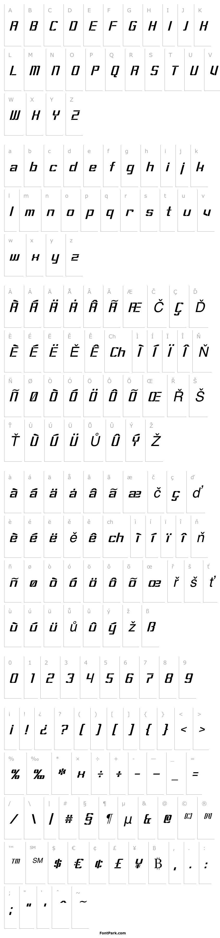 Overview Sorenson Italic