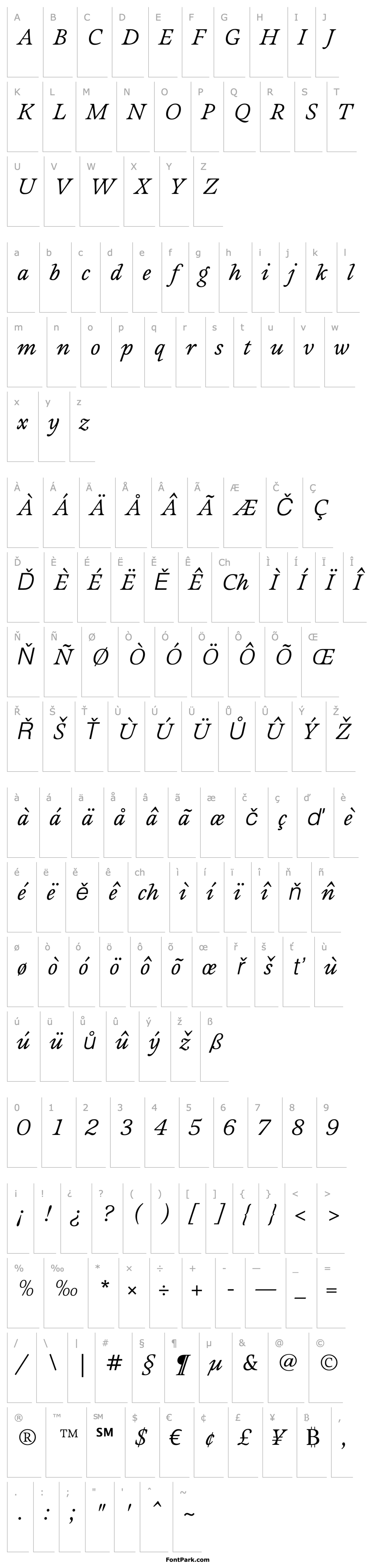 Overview Sovereign-LightItalic