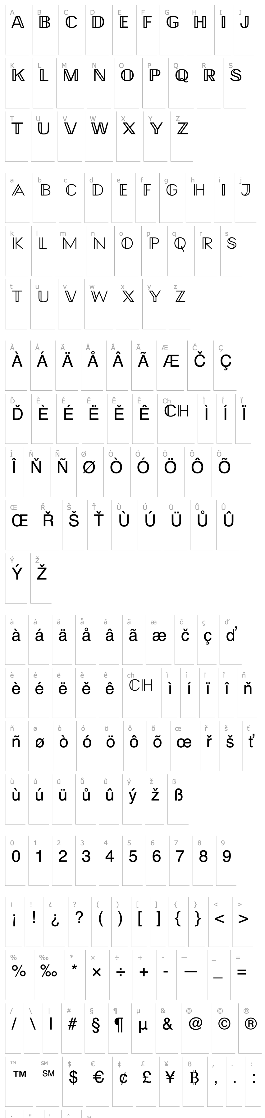 Overview SpecialAlphabetsP04