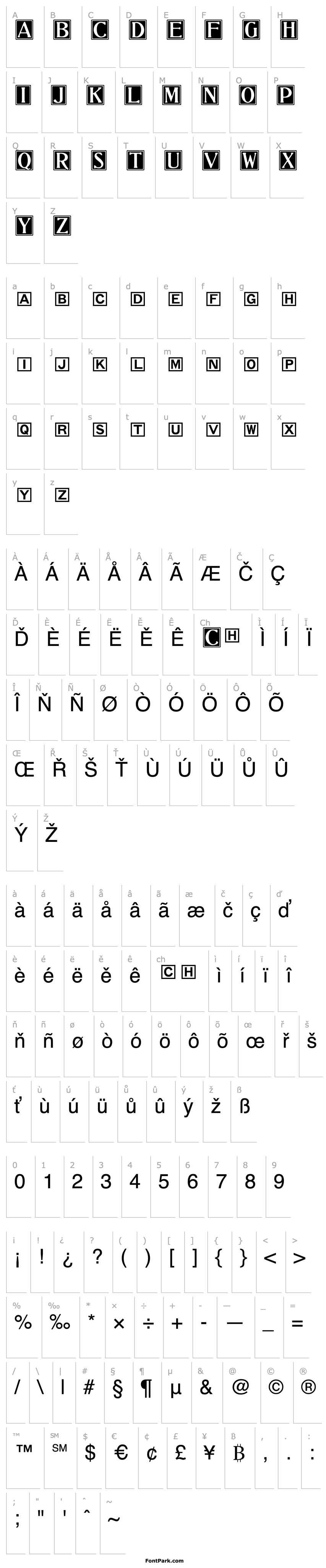 Overview SpecialAlphabetsP06