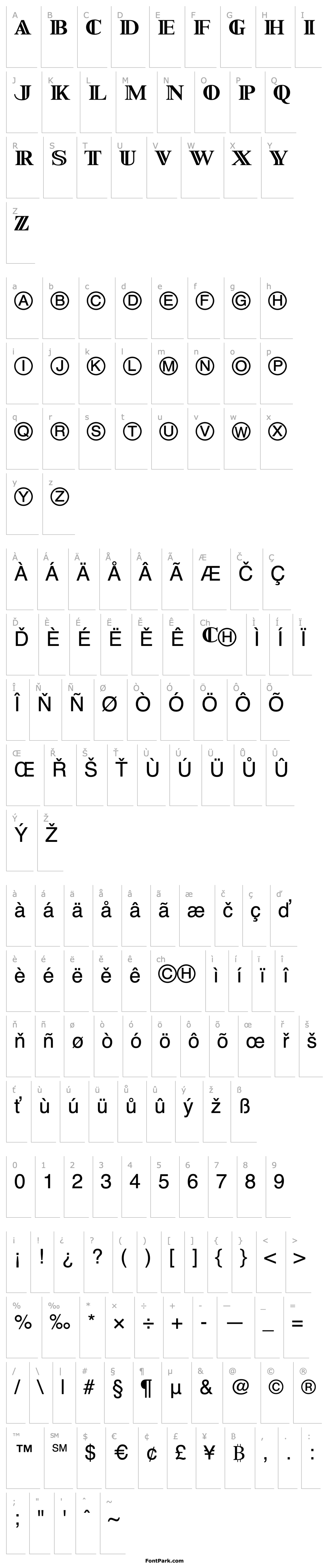 Overview SpecialAlphabetsP07