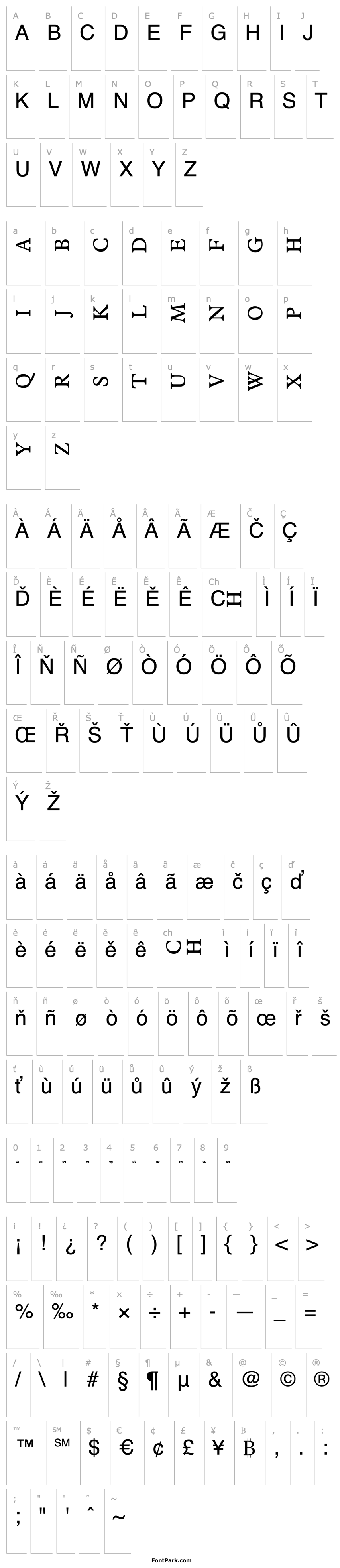 Overview SpecialAlphabetsP11