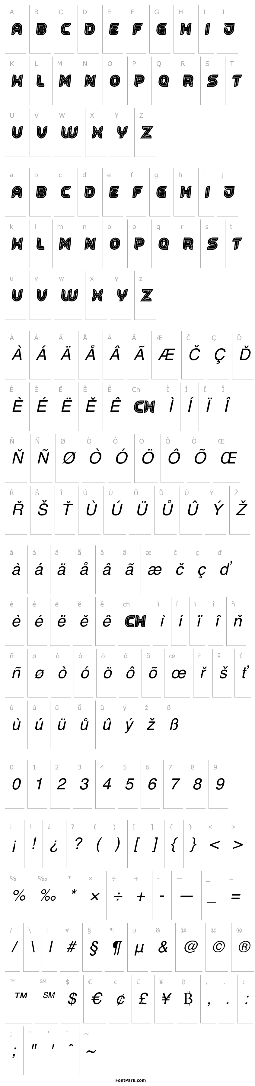 Overview Speed Italic