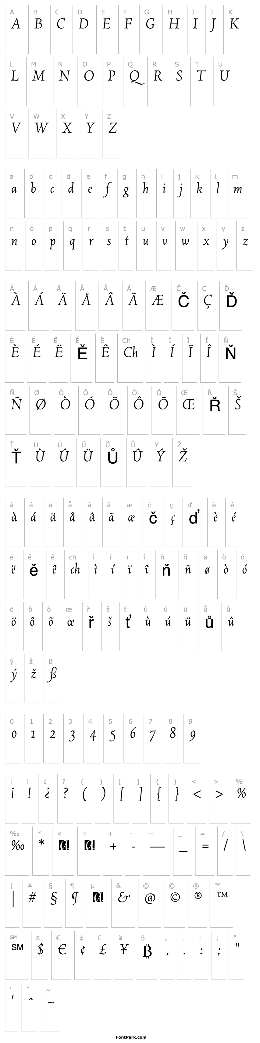 Overview Spira-LightItalic