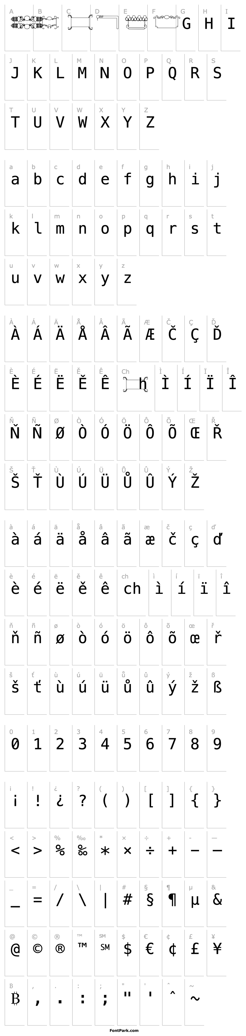 Přehled Spring Rain Dingbat Frame 1