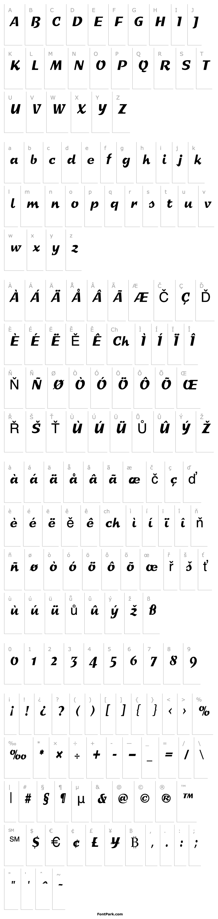 Přehled SprintCondensed Regular