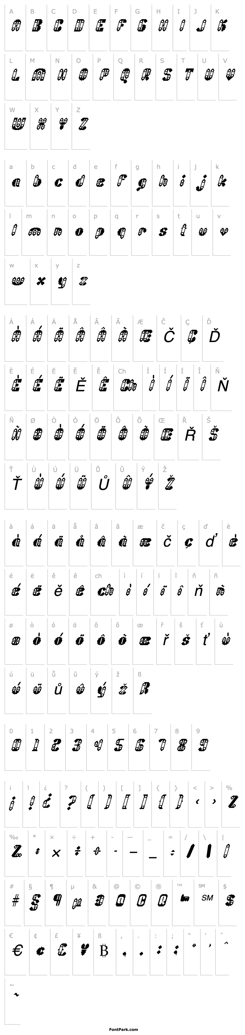 Overview Sprokett Italic