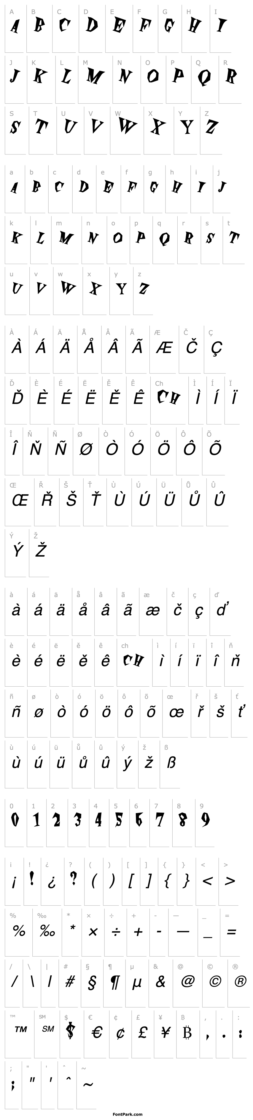 Overview SpunkExtended Italic