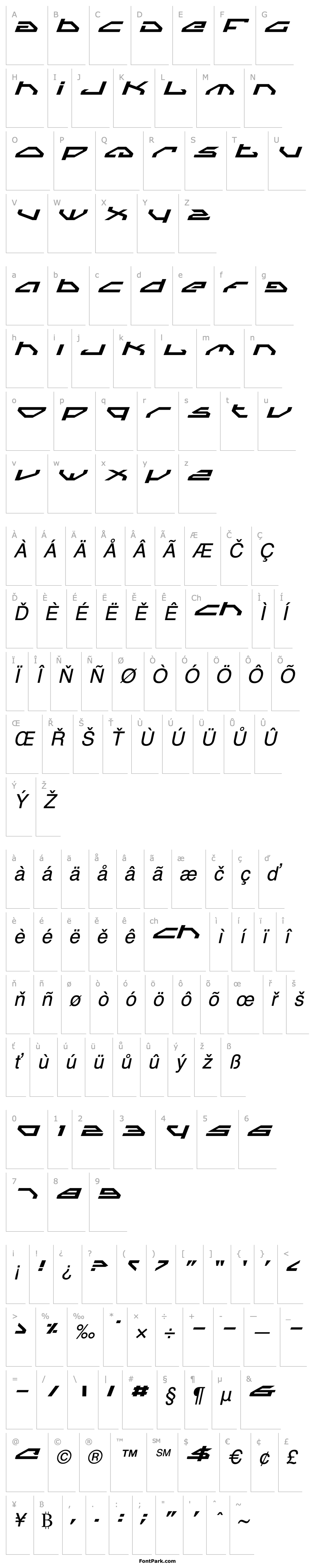 Overview Spylord Expanded Italic