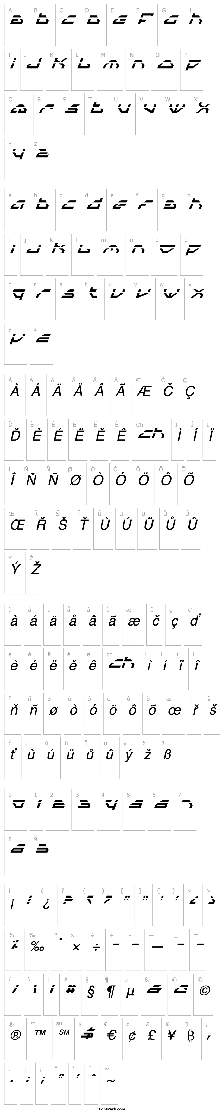 Overview Spylord Laser Italic