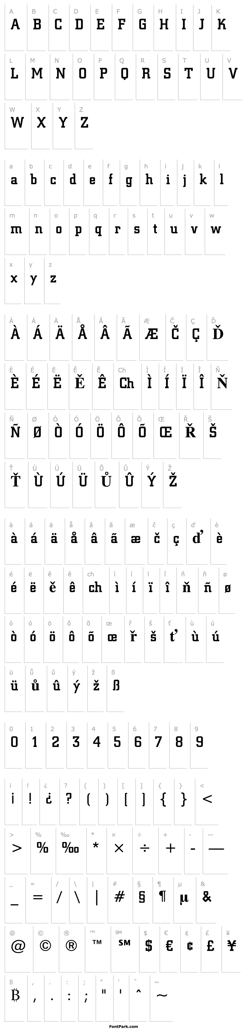 Přehled SquareSlab711 Lt BT Medium