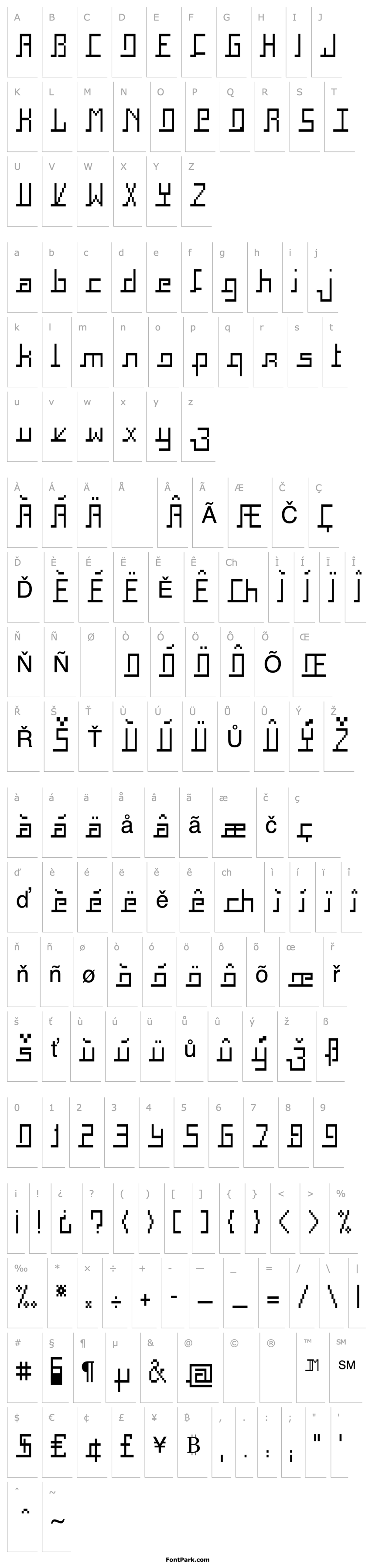 Přehled Squaropen Condensed