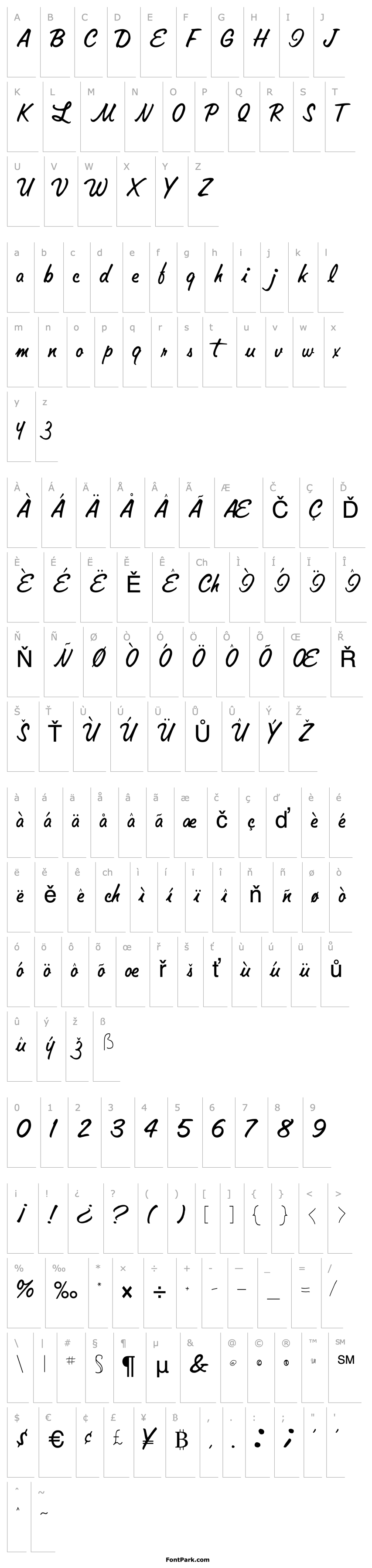 Přehled StandardBrushFont54 Regular