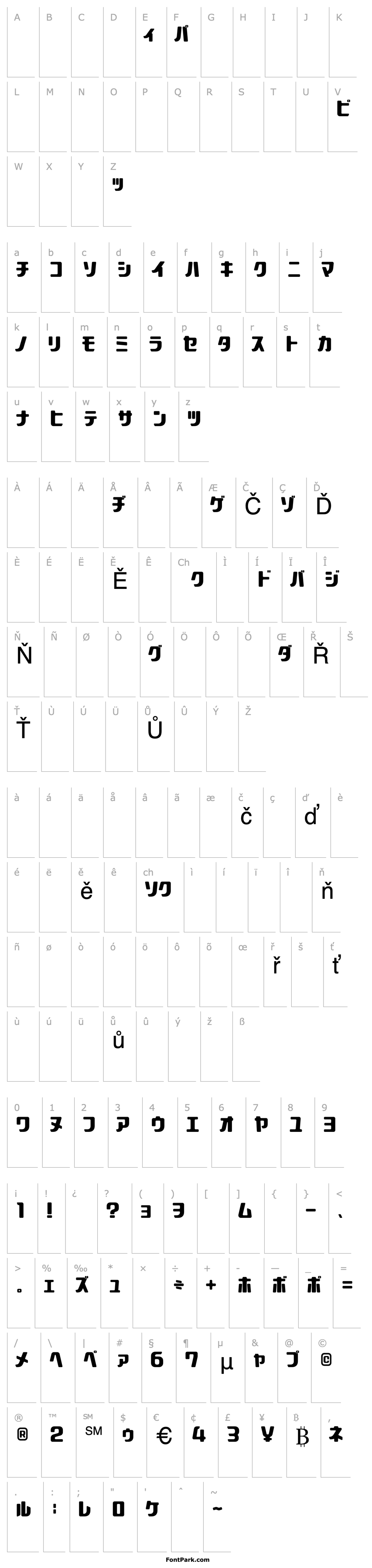 Overview Stanley-Katakana