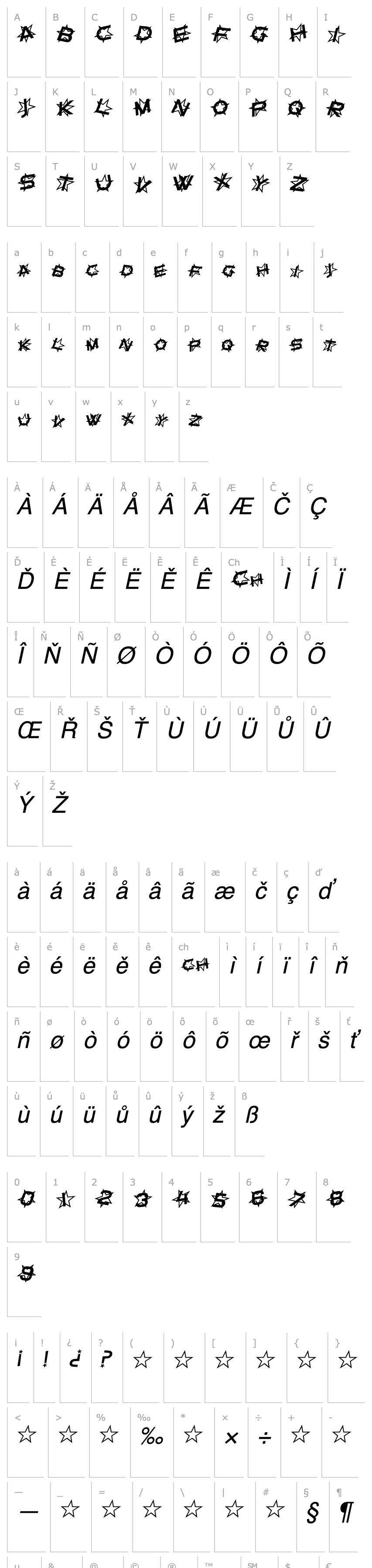 Overview Star Dust Italic