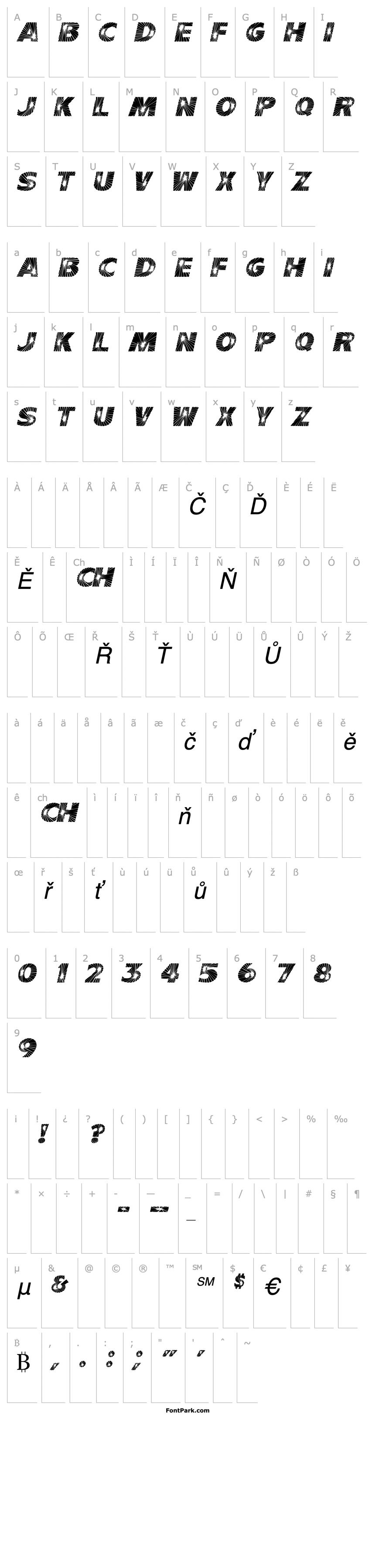 Overview Starburst Italic