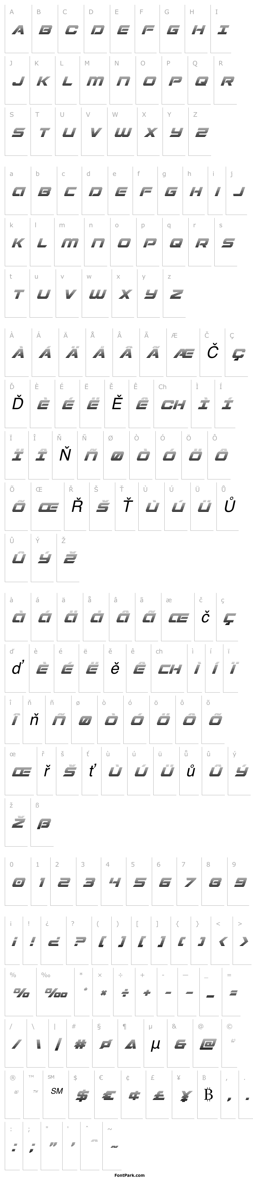 Overview Starduster Gradient Italic