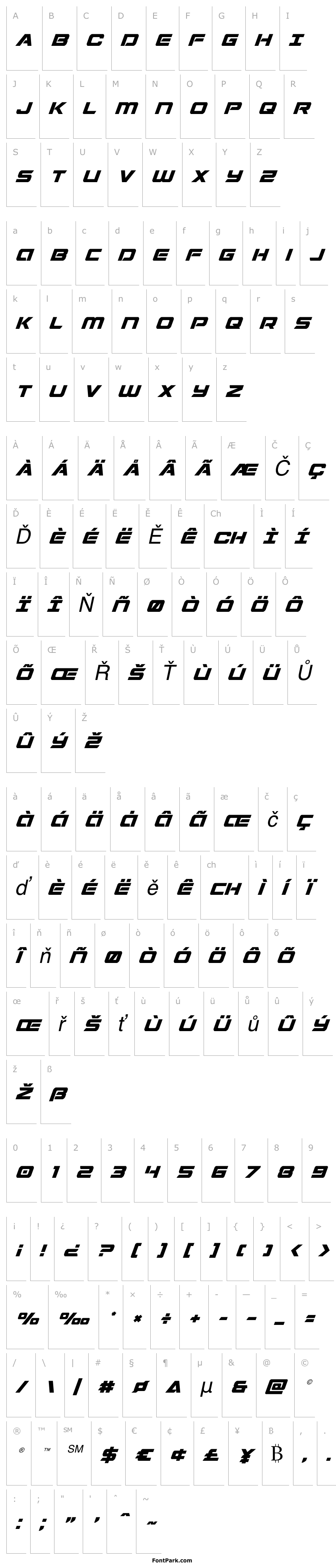 Overview Starduster Italic