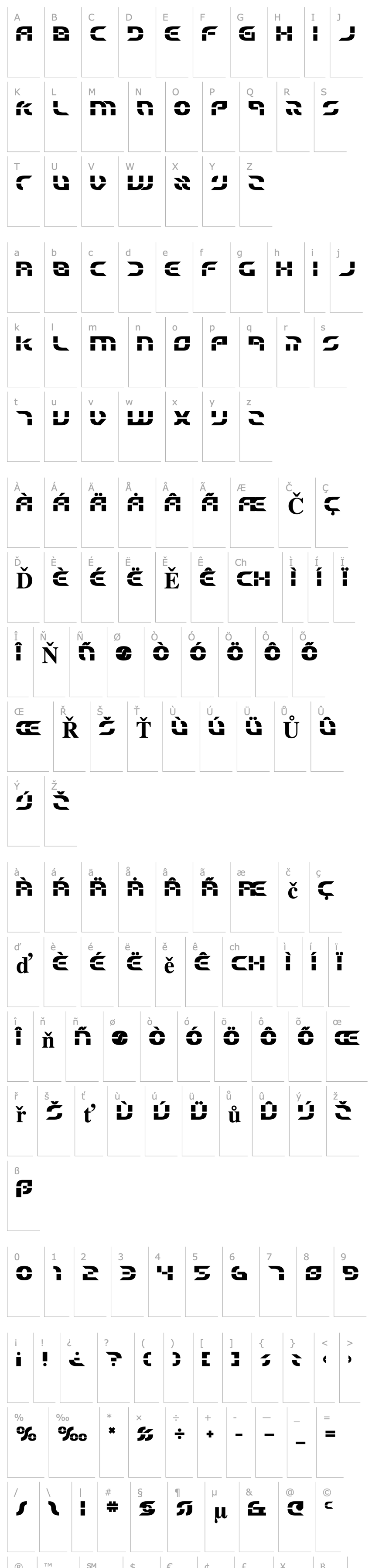 Overview Starfighter Beta Bold