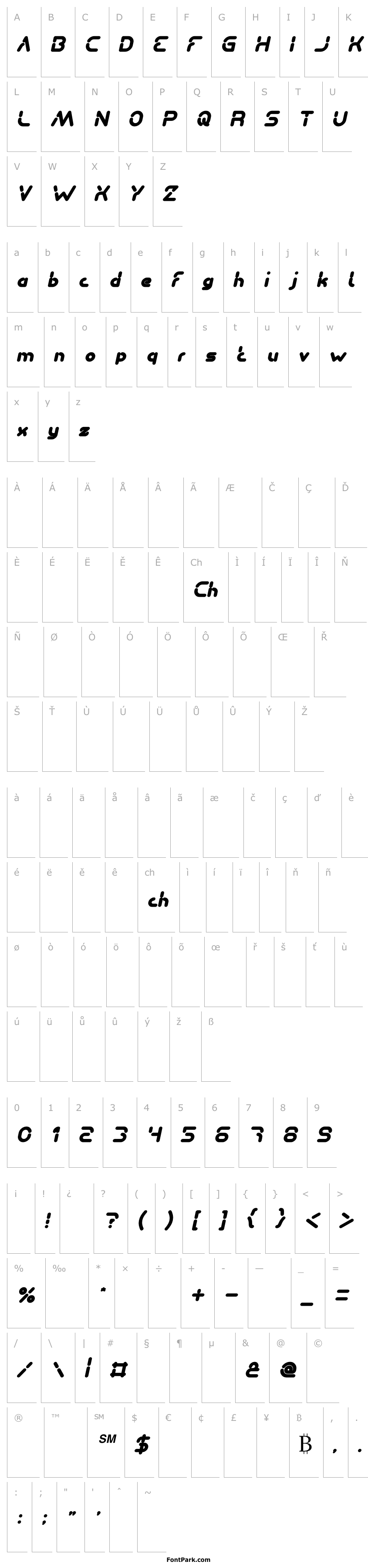 Přehled Stay Kind and REPEAT Bold Italic